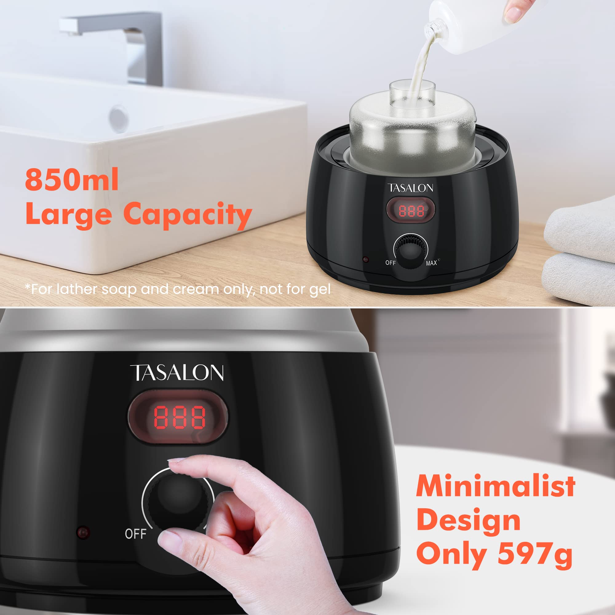 Amazon.com: TASALON Professional Hot Lather Machine for Shaving
